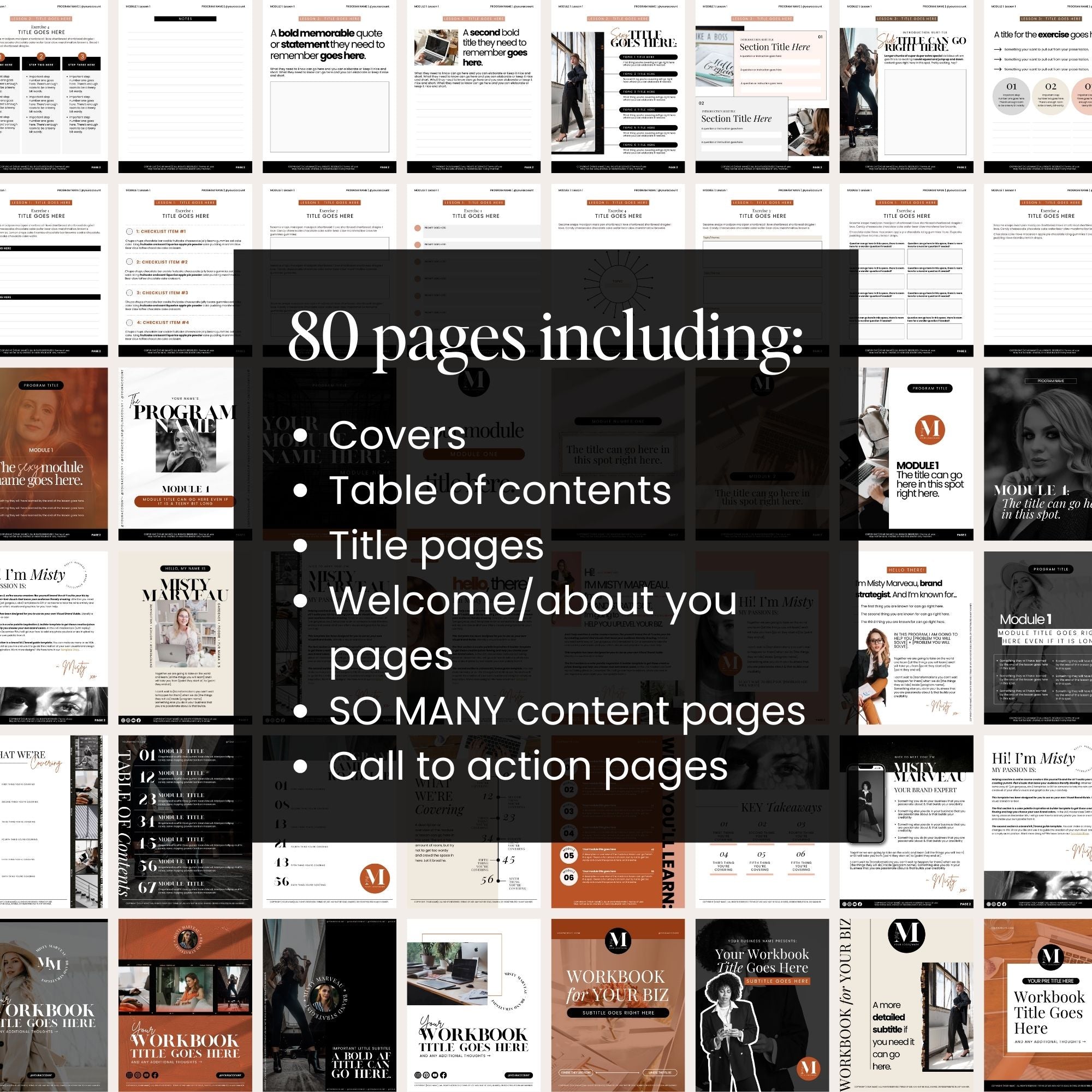 The "Misty" Ultimate Offer Creation Template Kit Bundle