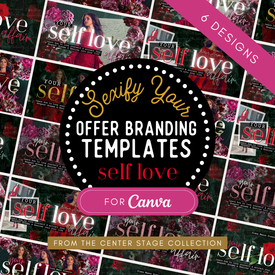 The "Self Love Affair" Sexify Your Offer Branding Template