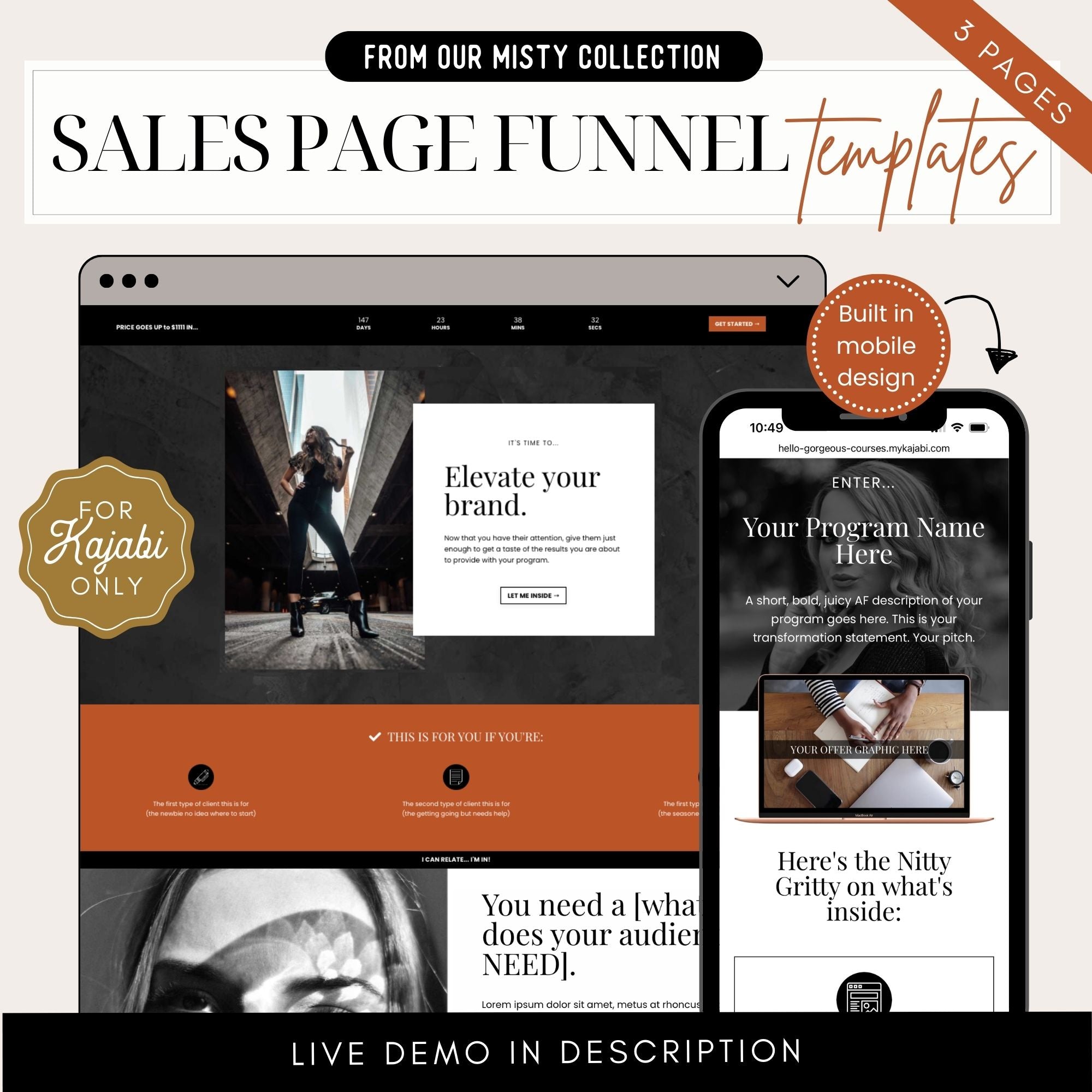 The "Misty" Ultimate Offer Creation Template Kit Bundle