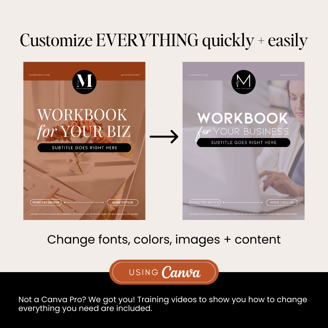 Hello Organized CEO The "Misty" Workbook Template