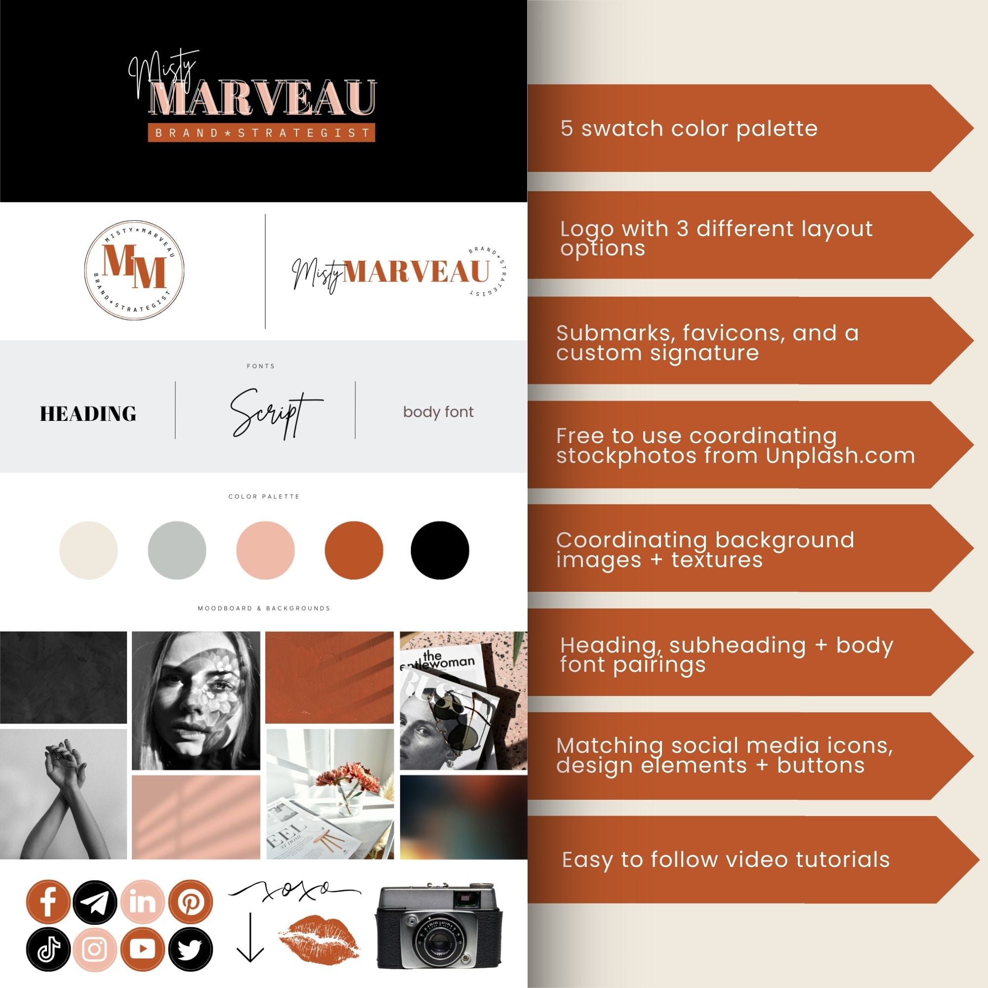 The "Misty" Ultimate Offer Creation Template Kit Bundle