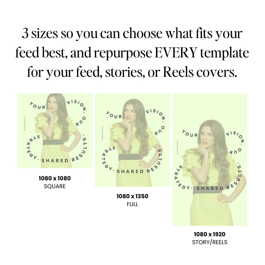 The "Jane" Hello Social Instagram Template Pack