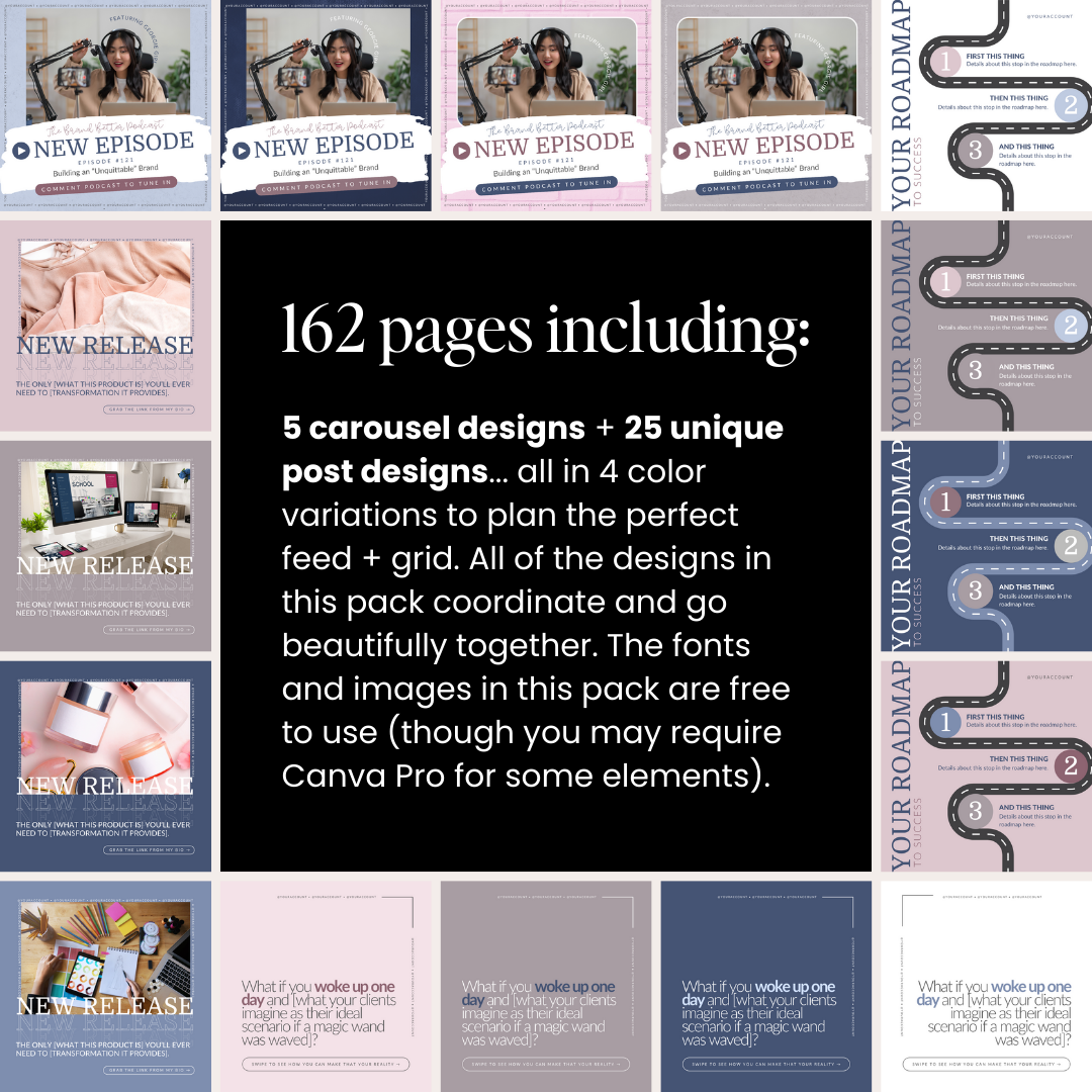 The "Georgie" Hello Social Instagram Template Pack
