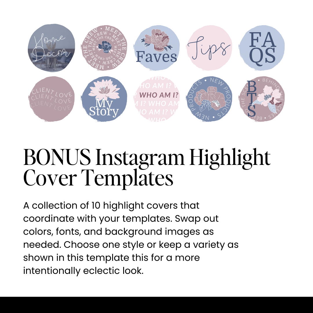The "Georgie" Hello Social Instagram Template Pack