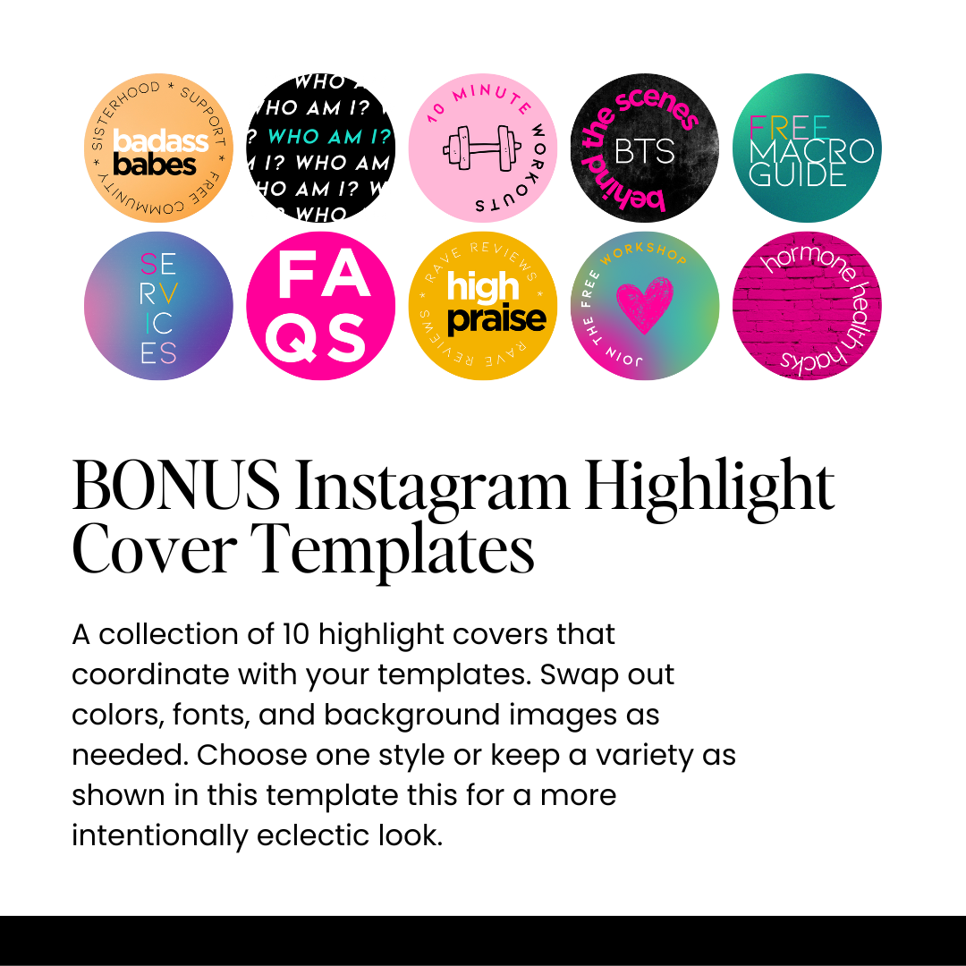 The "Stevie" Hello Social Instagram Template Pack