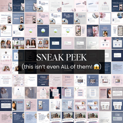 The &quot;Georgie&quot; Hello Social Instagram Template Pack