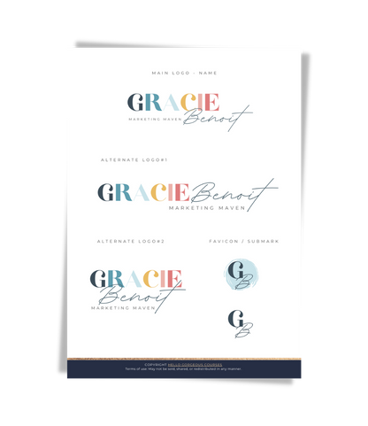 The &quot;Gracie&quot; Brand Kit In-A-Box