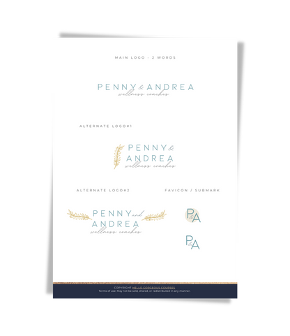 The &quot;Penny&quot; Brand Kit In-A-Box