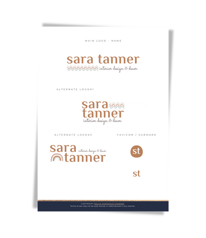 The &quot;Sara&quot; Brand Kit In-A-Box