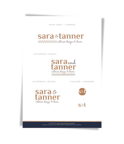 The &quot;Sara&quot; Brand Kit In-A-Box
